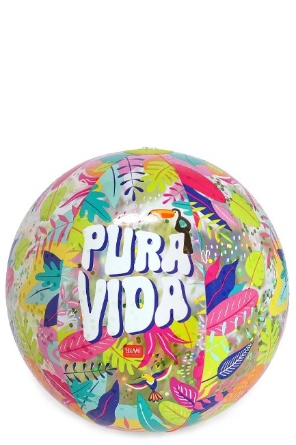 ΜΠΑΛΑ ΦΟΥΣΚΩΤΗ ΠΑΡΑΛΙΑΣ LEGAMI GLITTER PURA VIDA BB0012