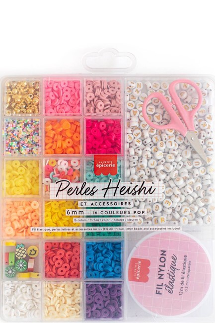 ΚΑΤΑΣΚΕΥΗ ΚΟΣΜΗΜΑΤΩΝ LA PETITE EPICERIE ΧΡΩΜΑΤΩΝ PERLES HEISHI 179000 POP