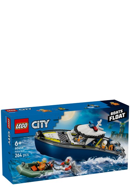 LEGO CITY POLICE-60456 POLICE BOAT CHASE