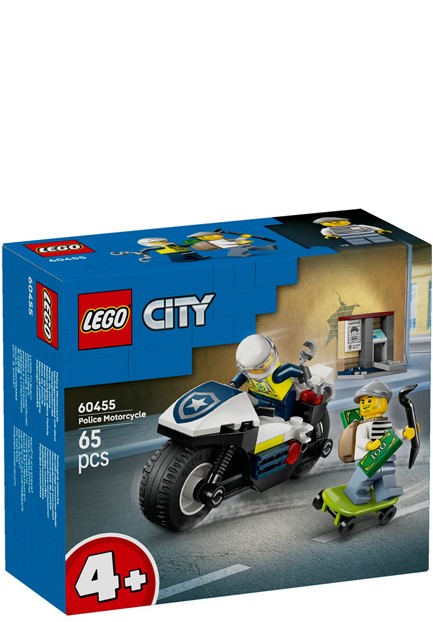 LEGO CITY POLICE-60455 POLICE MOTORCYCLE CHASE