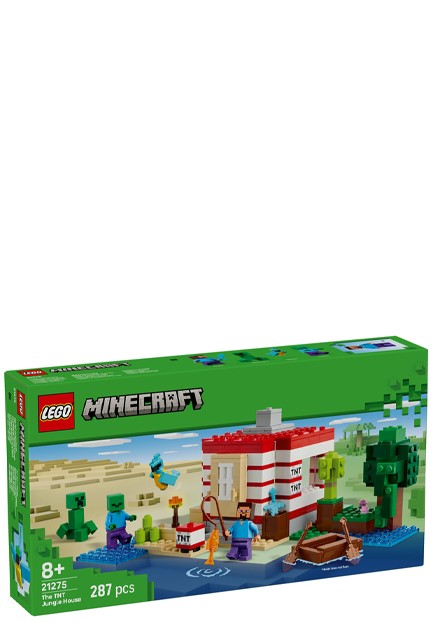 LEGO MINECRAFT-21275 THE TNT JUNGLE HOUSE