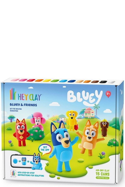 ΚΑΤΑΣΚΕΥΕΣ ΑΠΟ ΠΗΛΟ HEY CLAY BLUEY ΜΕ ΕΡΓΑΛΕΙΑ