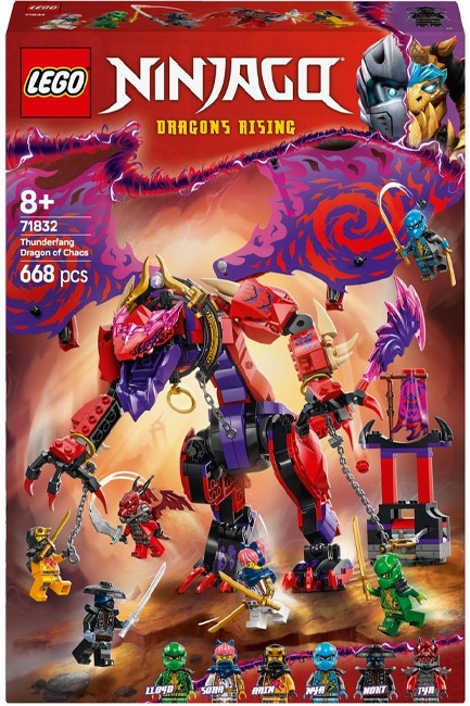 LEGO NINJAGO-71832 THUNDERFANG DRAGON OF CHAOS