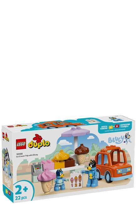 LEGO DUPLO BLUEY-10458 ICE CREAM TRIP WITH BLUEY