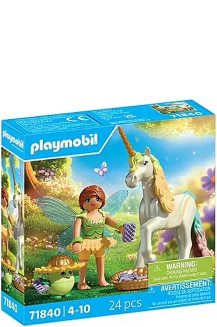 PLAYMOBIL MAGIC UNICORNS-71840 ΜΟΝΟΚΕΡΩΣ ΜΕ ΠΟΛΥΧΡΩΜΗ ΧΑΙΤΗ ΚΑΙ ΝΕΡΑΙΔΑ