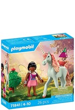 PLAYMOBIL MAGIC UNICORNS-71841 ΜΟΝΟΚΕΡΩΣ ΜΕ ΡΟΖ ΧΑΙΤΗ ΚΑΙ ΝΕΡΑΙΔΑ