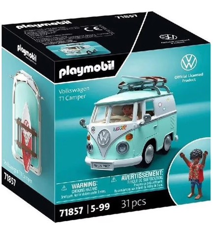 PLAYMOBIL BRANDED CARS-71857 VOLKSWAGEN T1 CAMPER
