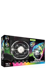 DRONE ΤΗΛΕΚΑΤΕΥΘΥΝΟΜΕΝΟ ROTATING ILLUMINATOR THE SOURCE ΜΕ ΠΕΡΙΣΤΡΕΦΩΜΕΝΑ LED