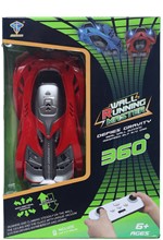 ΤΗΛΕΚΑΤΕΥΘΥΝΟΜΕΝΟ WALL CLIMBING SUPER CAR RC THE SOURCE RED
