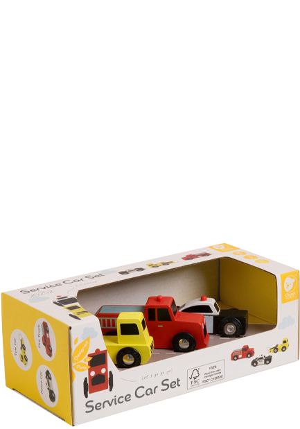 ΟΧΗΜΑ ΔΙΑΣΩΣΗΣ ΞΥΛΙΝΟ CLASSIC WORLD ΣΕΤ 3 ΤΕΜ.