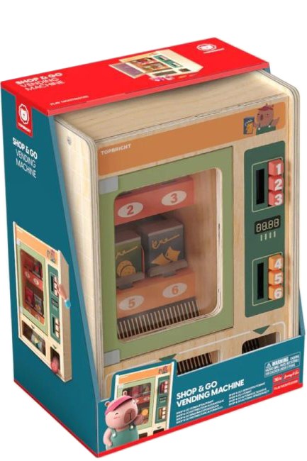 SHOP AND GO VENDING MACHINE TOP BRIGHT