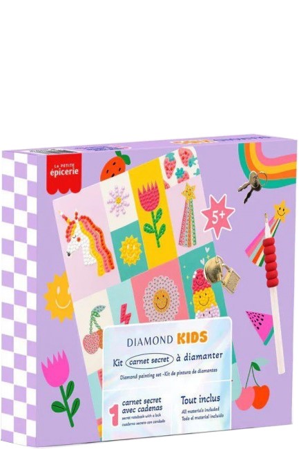 ΚΑΤΑΣΚΕΥΗ LA PETITE EPICERIE ΜΕ ΨΗΦΙΔΕΣ ΔΙΑΚΟΣΜΗΣΗΣ 352002 DIAMOND KIDS-ΛΕΥΚΩΜΑ