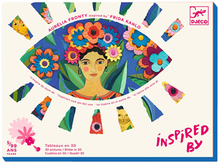 DJECO INSPIRED BY-ΔΗΜΙΟΥΡΓΩ 3D ΕΙΚΟΝΕΣ FRIDA KAHLO