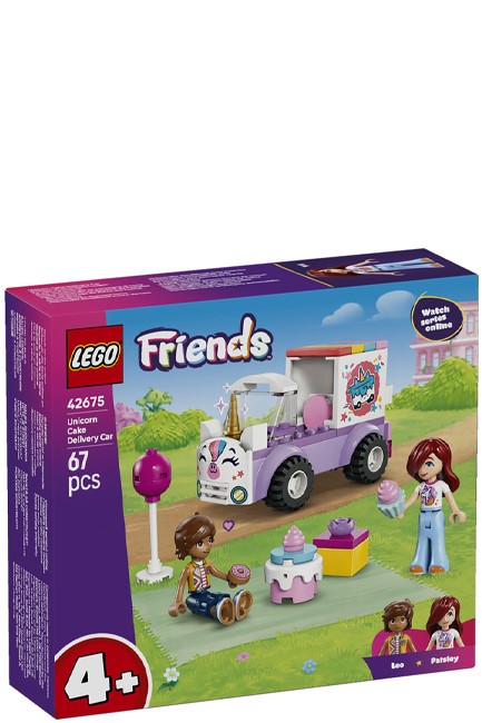 LEGO FRIENDS-42675 UNICORN CAKE DELIVERY CAR