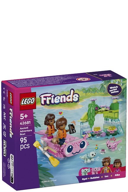 LEGO FRIENDS-42681 AXOLOTL ADVENTURE BOAT