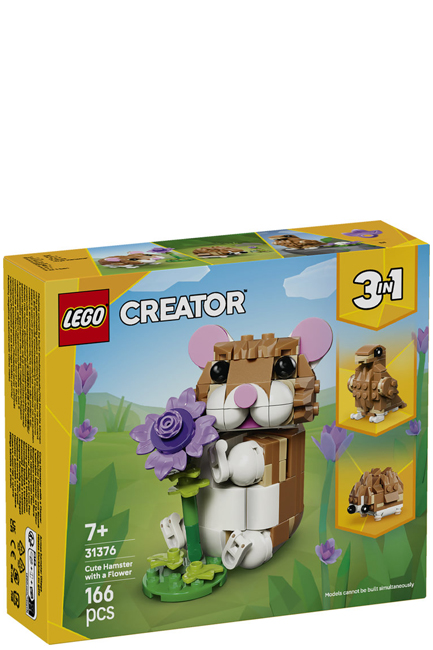 LEGO CREATOR-31376 CUTE HAMSTER WITH A FLOWER