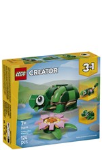 LEGO CREATOR-31377 TURTLE WITH A WATER LILY FLOWER