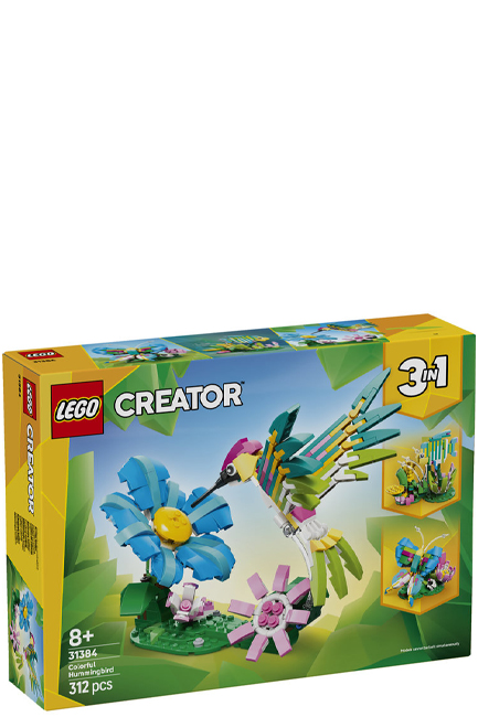 LEGO CREATOR-31384 WILD ANIMALS: COLORFUL HUMMINGBIRD