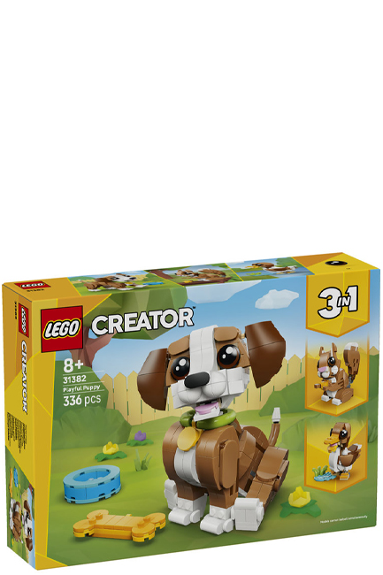 LEGO CREATOR-31382 CUTE ANIMALS: PLAYFUL PUPPY DOG