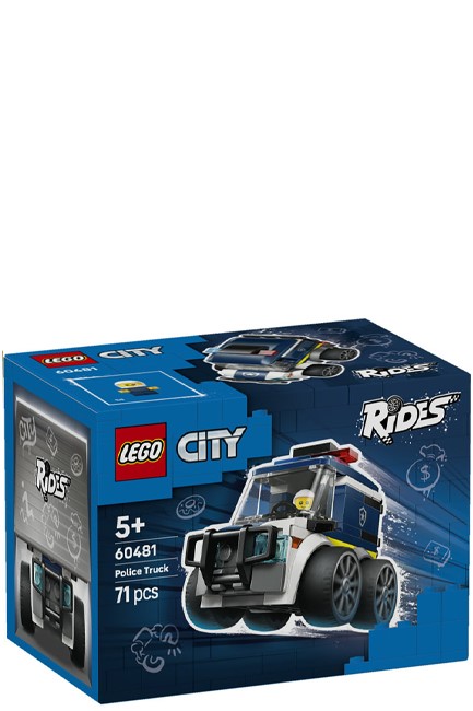 LEGO CITY BRICK RIDES-60481 POLICE TRUCK