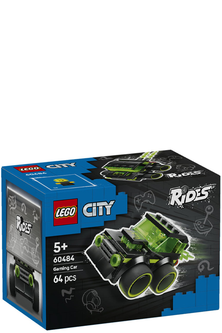 LEGO CITY RIDES-60484 GAMING RACE CAR