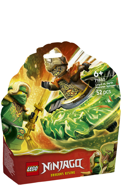 LEGO NINJAGO-71850 LLOYD VS. EARTH MONSTER SPINNER