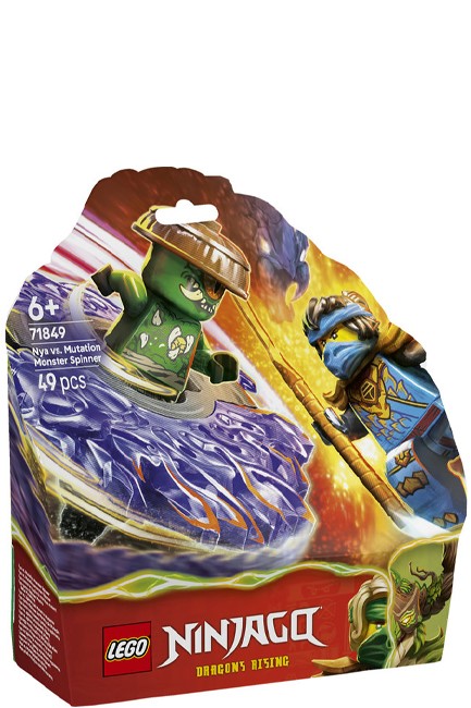 LEGO NINJAGO-71849 NYA VS. MUTATION MONSTER SPINNER