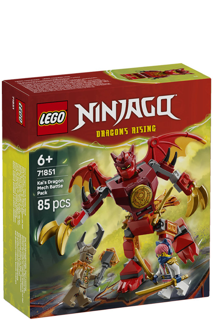 LEGO NINJAGO-71851 KAI'S DRAGON MECH BATTLE PACK