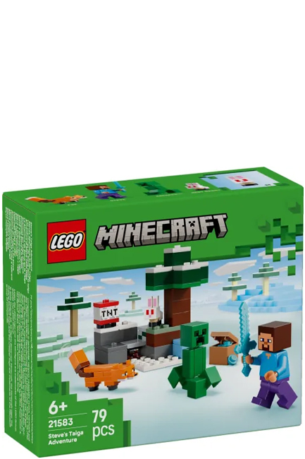LEGO MINECRAFT-21583 STEVE'S TAIGA ADVENTURE