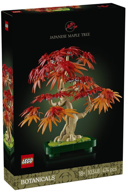 LEGO BOTANICALS-10348 JAPANESE RED MAPLE BONSAI TREE