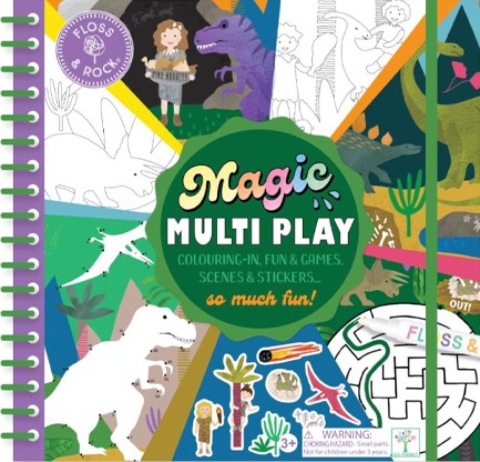 ΔΗΜΙΟΥΡΓΙΚΕΣ ΔΡΑΣΤΗΡΙΟΤΗΤΕΣ FLOSS AND ROCK MAGIC MULTIPLAY DINO