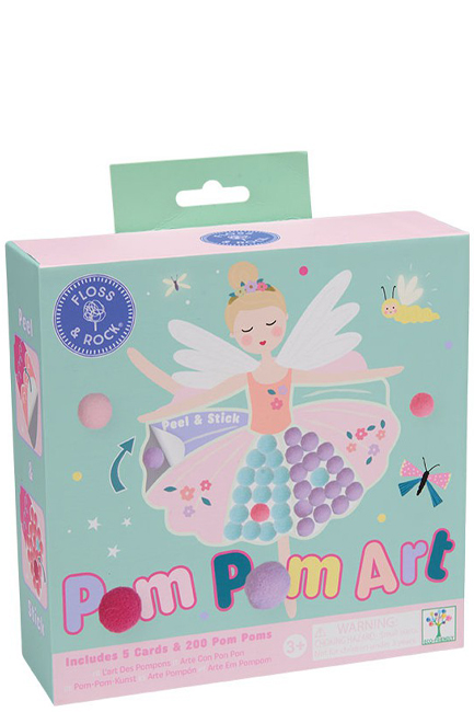 ΚΑΤΑΣΚΕΥΗ  POM POM FLOSS AND ROCK ENCHANTED