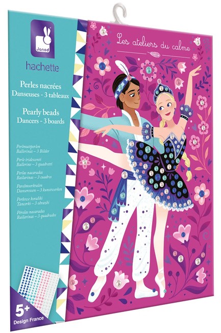 ΣΕΤ ΜΕ ΔΗΜΙΟΥΡΓΙΚΕΣ ΔΡΑΣΤΗΡΙΟΤΗΤΕΣ JANOD ΜΕ ΠΕΡΛΕ ΧΑΝΤΡΕΣ-DANCERS