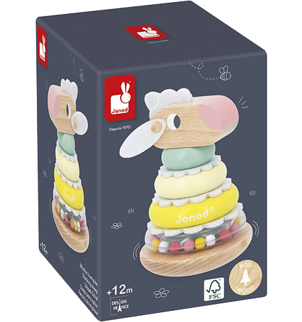 ΠΑΙΧΝΙΔΙ ΤΑΞΙΝΟΜΗΣΗΣ ΞΥΛΙΝΟ JANOD ΠΡΟΒΑΤΟ