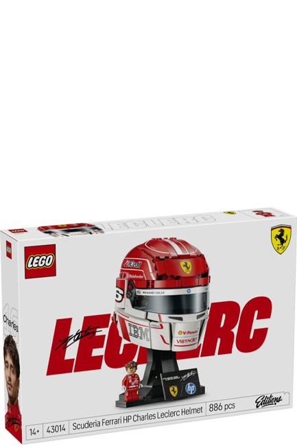 LEGO EDITIONS VEHICLES-43014 SCUDERIA FERRARI HP CHARLES LECLERC HELMET