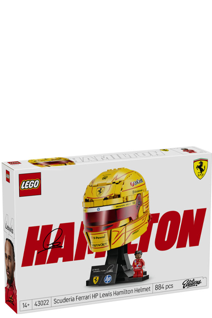 LEGO EDITIONS VEHICLES-43022 SCUDERIA FERRARI HP LEWIS HAMILTON HELMET