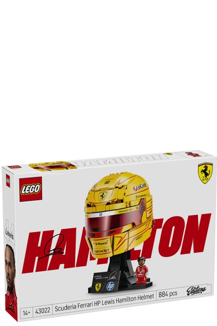 LEGO EDITIONS VEHICLES-43022 SCUDERIA FERRARI HP LEWIS HAMILTON HELMET