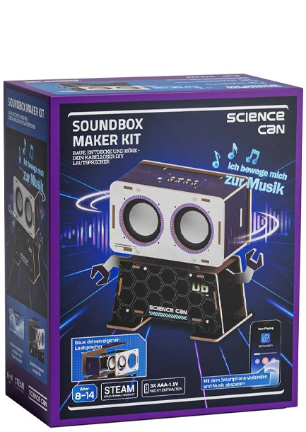 ΚΑΤΑΣΚΕΥΑΖΩ ΗΧΕΙΟ SCIENCE CAN TOP BRIGHT SOUNDBOX