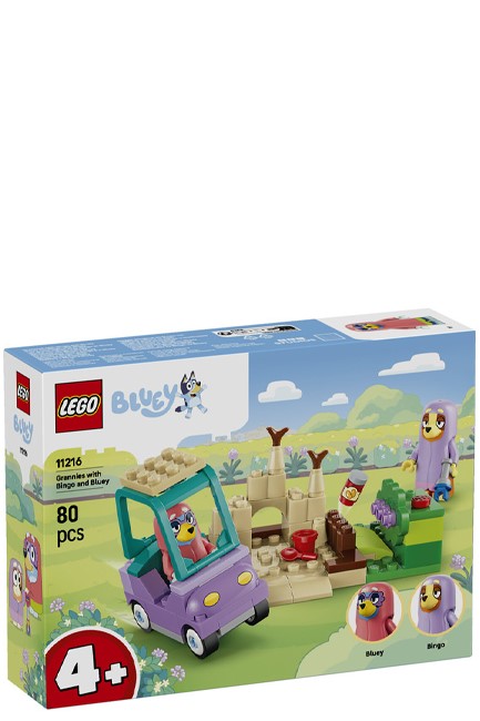 LEGO BLUEY-11216 GRANNIES WITH BINGO AND BLUEY