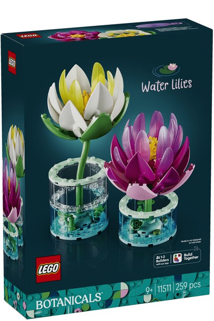 LEGO BOTANICALS-11511 WATER LILIES