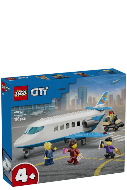 LEGO CITY GREAT VEHICLES-60492 PASSENGER JET