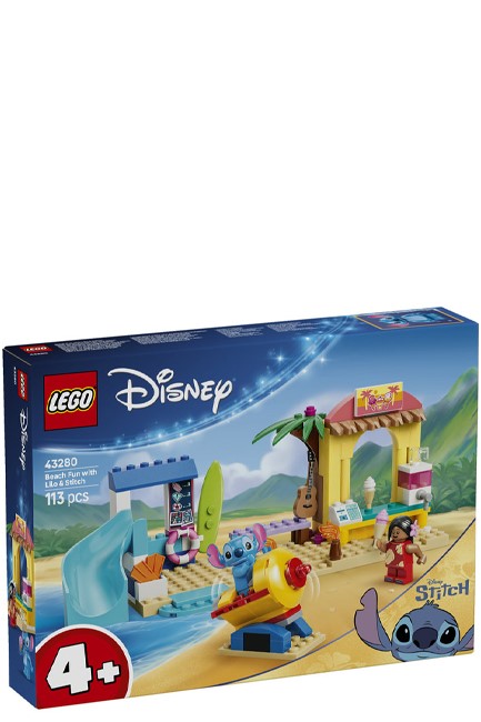 LEGO DISNEY STITCH-43280 BEACH FUN WITH LILO AND STITCH