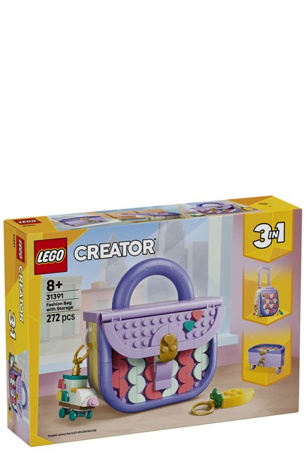 LEGO CREATOR-31391 ART FASHION BAG WITH STORAGE