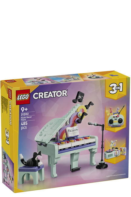 LEGO CREATOR-31392 MUSIC DECOR PIANO WITH CAT
