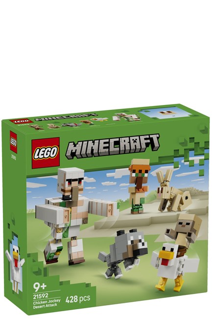 LEGO MINECRAFT-21592 CHICKEN JOCKEY DESERT ATTACK
