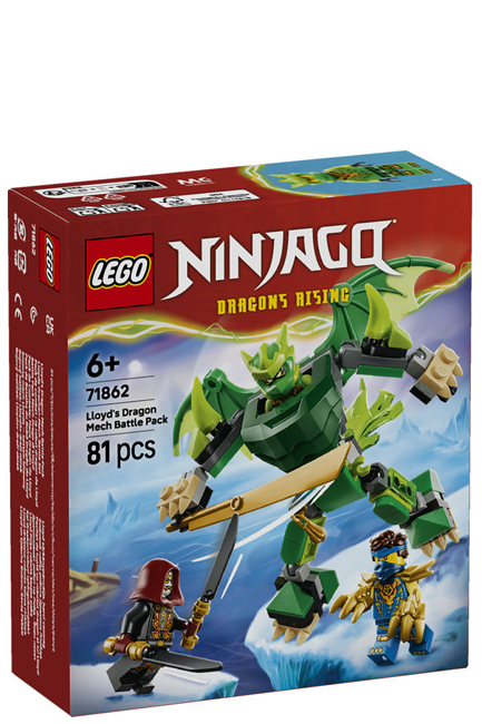 LEGO NINJAGO-71862 LLOYD'S DRAGON MECH BATTLE PACK