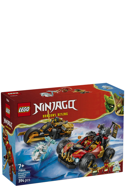 LEGO NINJAGO-71864 KAI AND COLE'S COMBINER VEHICLES
