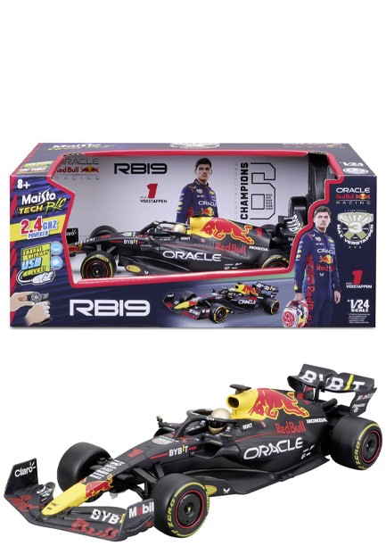ΤΗΛΕΚΑΤΕΥΘΥΝΟΜΕΝΟ MAISTO 1:24 F1 ORACLE RED BULL RACING RB19 USB-MAX VERSTAPPEN