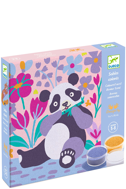 ΖΩΓΡΑΦΙΖΩ ΜΑΓΙΚΑ ΜΕ ΑΜΜΟΥ DJECO ΖΩΑΚΙΑ PANDA