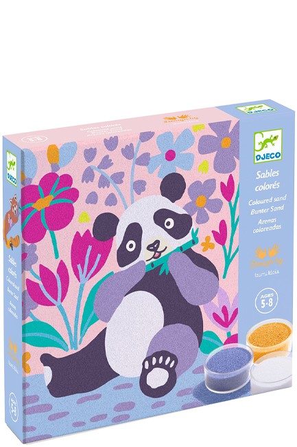 ΖΩΓΡΑΦΙΖΩ ΜΑΓΙΚΑ ΜΕ ΑΜΜΟΥ DJECO ΖΩΑΚΙΑ PANDA